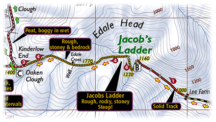 Mountain Bike Map Extract