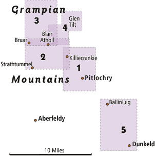 Highland Perthshire Map