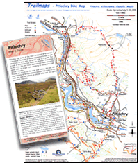 Pitlochry Mountain Bike Map