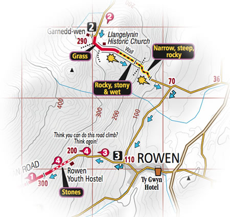conwy map extract