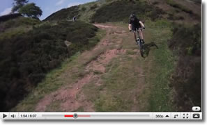 mountain biking video